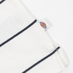 DICKIES Summerdale Rugby Shirt in CREAM & NAVY