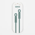 Izipizi Green sunglass cord in packaging