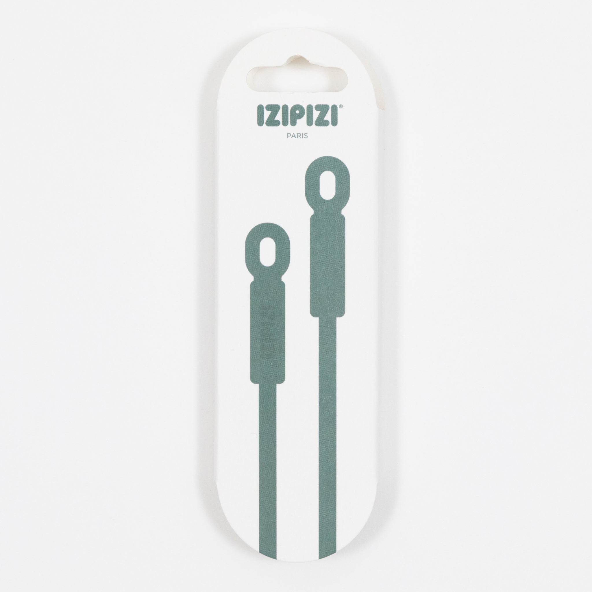 Izipizi Green sunglass cord in packaging