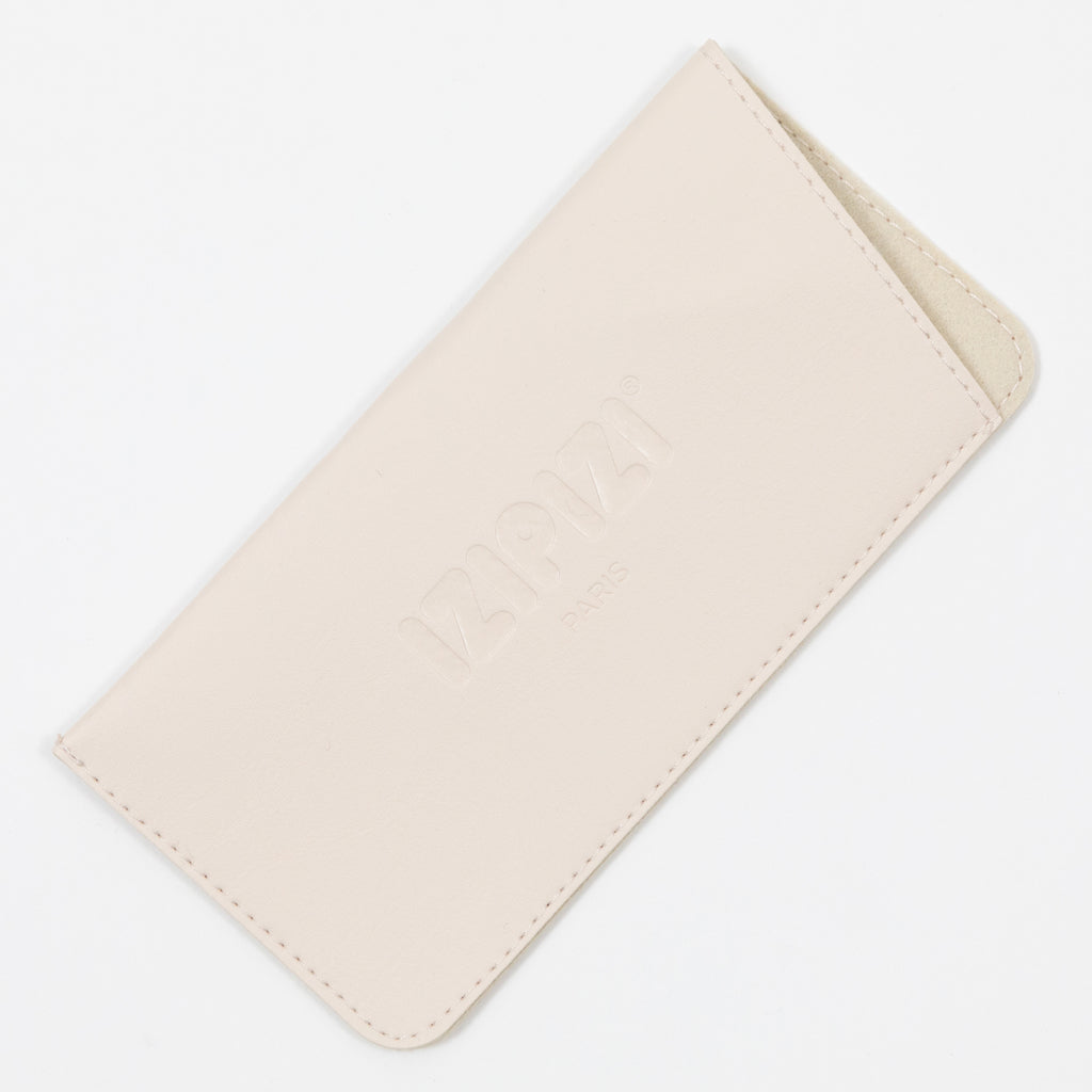 IZIPIZI Sunglasses Pouch in CREAM