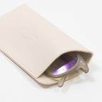 IZIPIZI Sunglasses Pouch in CREAM