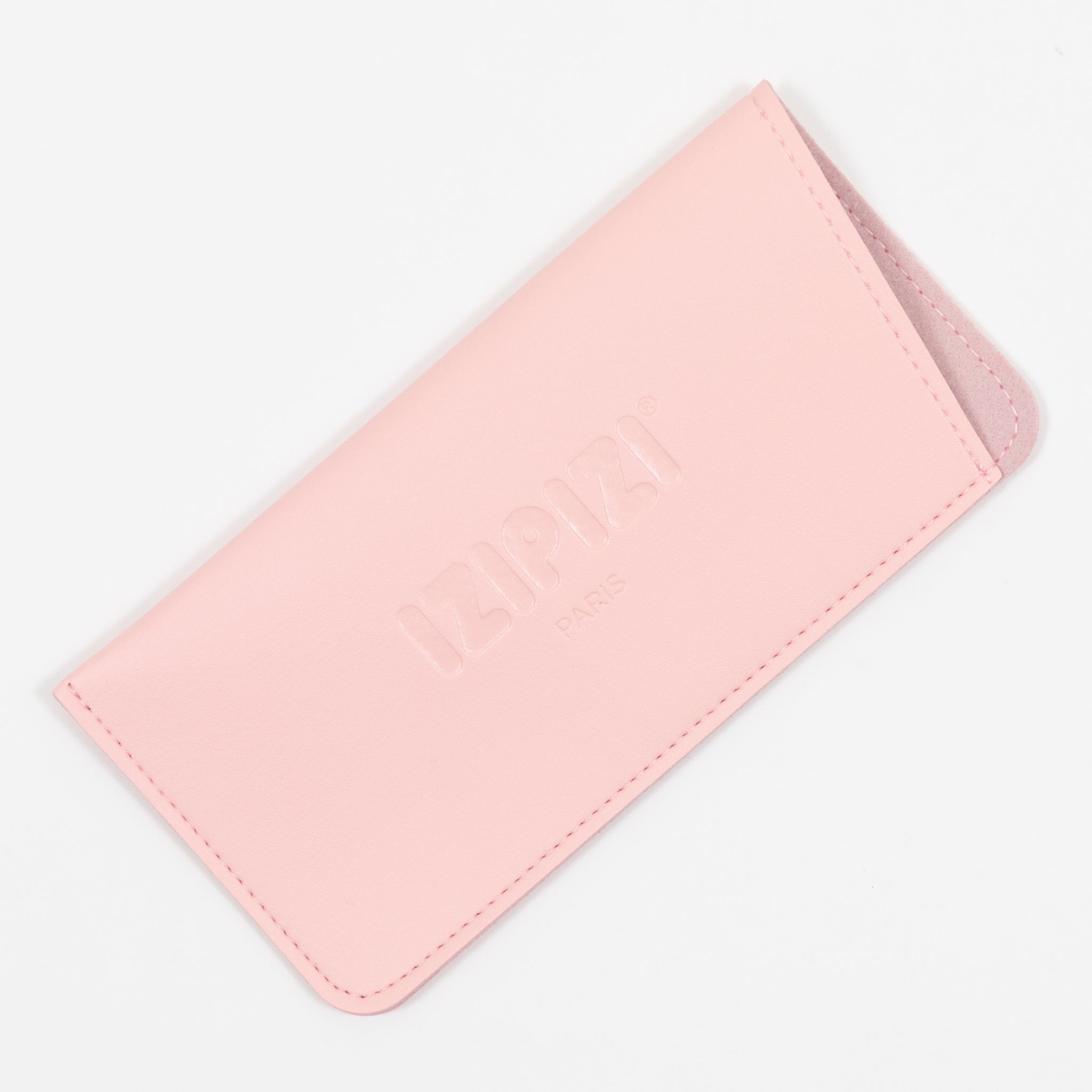 Pink Izipizi sunglasses case 