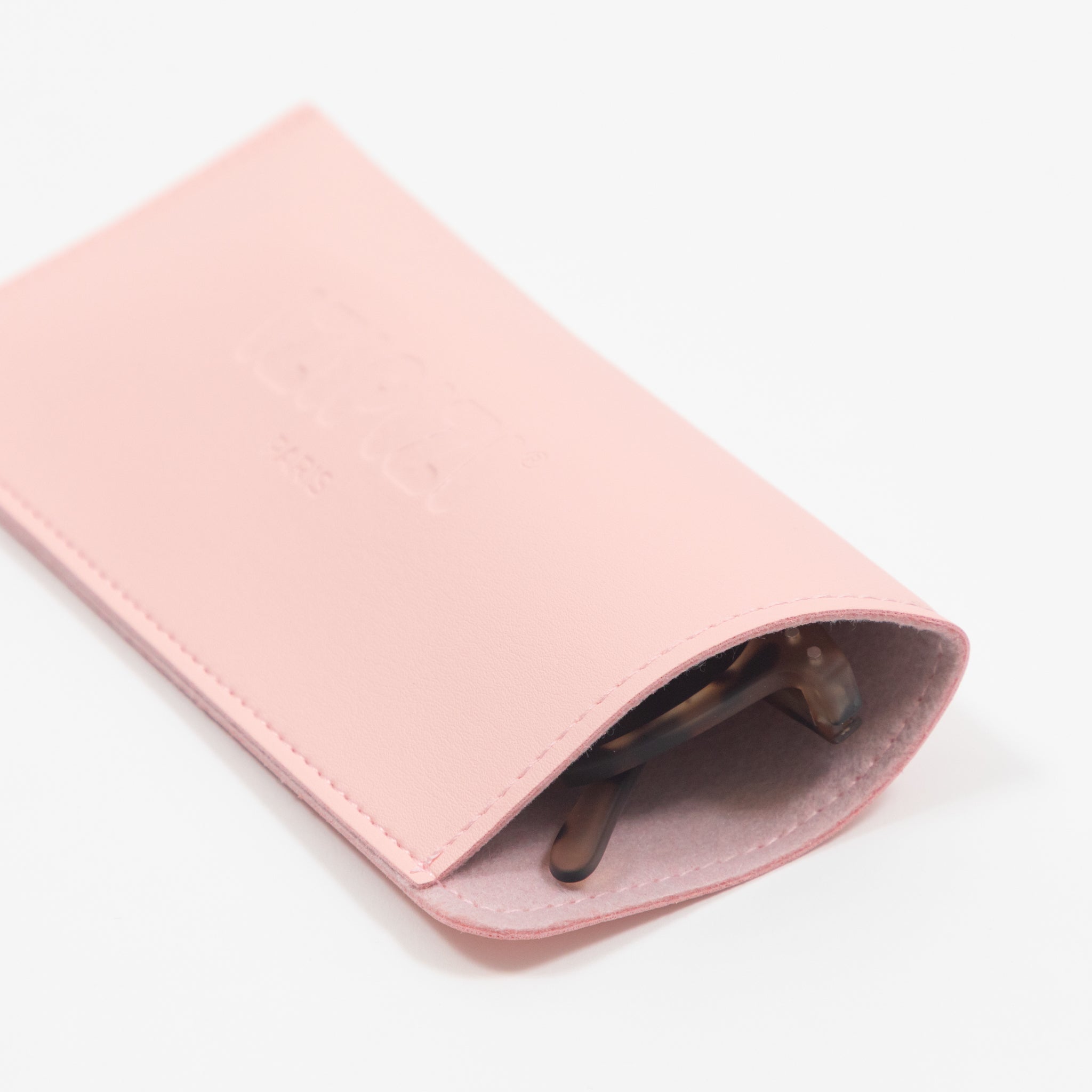 Pink izipizi sunglasses case