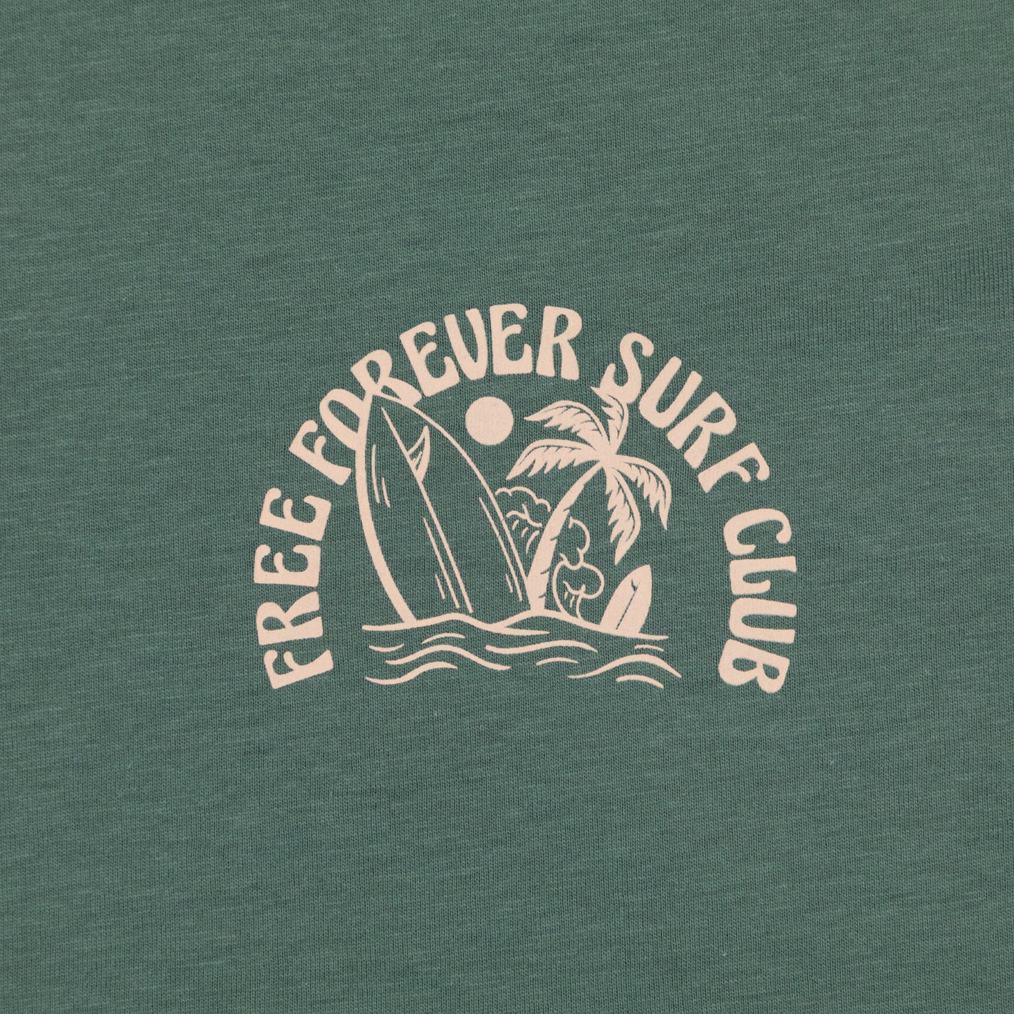 ONLY & SONS Surf Club T-Shirt in GREEN