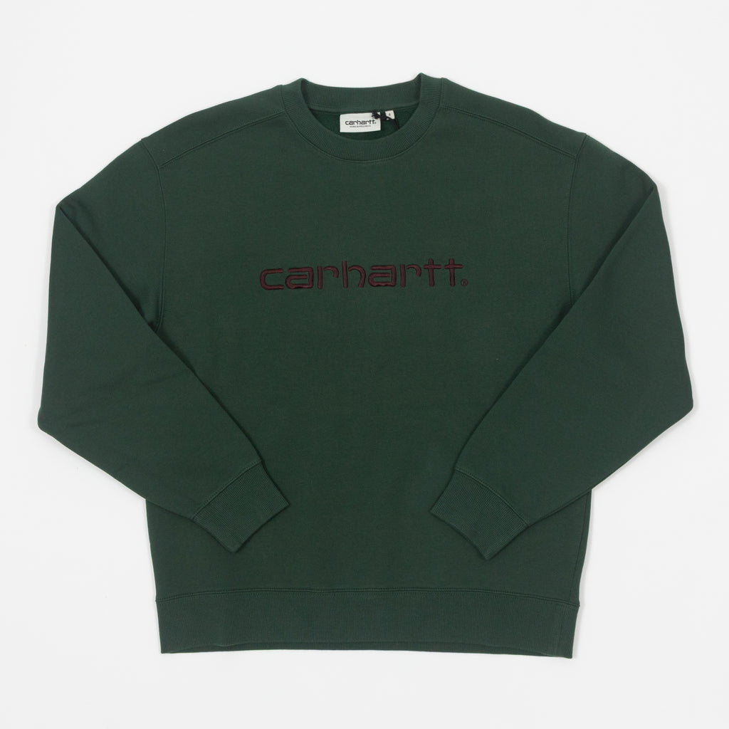 Womens CARHARTT Sweatshirt in SYCARMORE TREE / RONDO