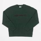 Womens CARHARTT Sweatshirt in SYCARMORE TREE / RONDO