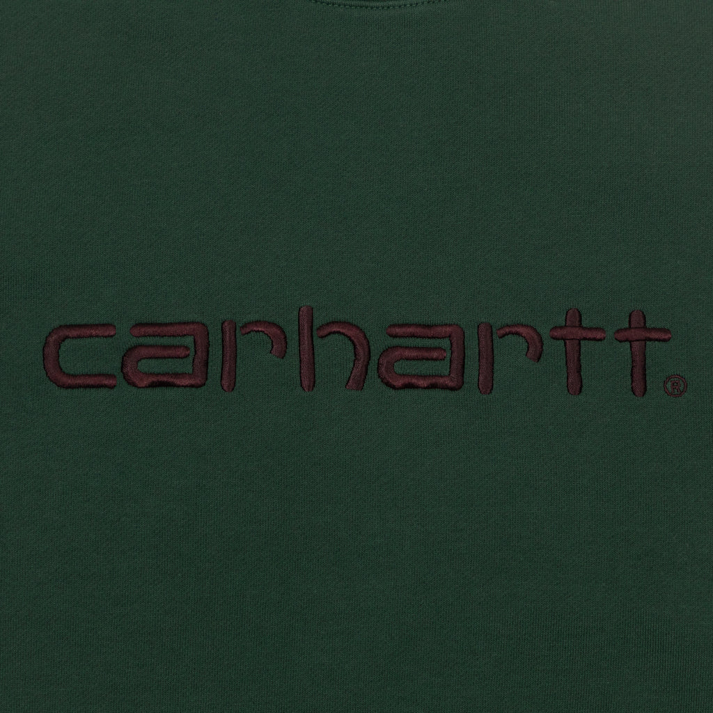 Womens CARHARTT Sweatshirt in SYCARMORE TREE / RONDO