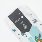 STANCE X THE ELF Big City Elf Socks in ICEBLUE