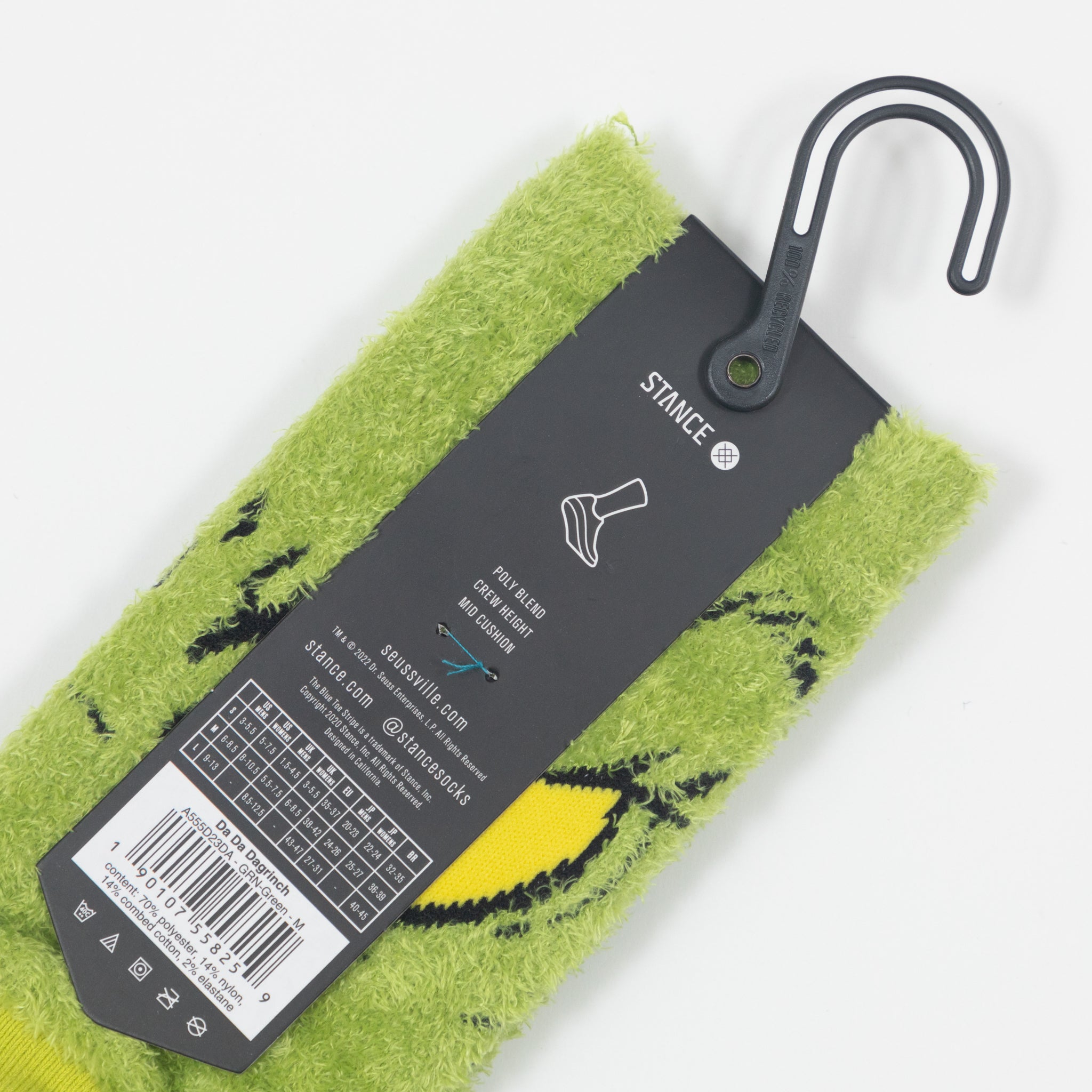 STANCE x THE GRINCH Da Da Da Grinch Christmas Socks in GREEN