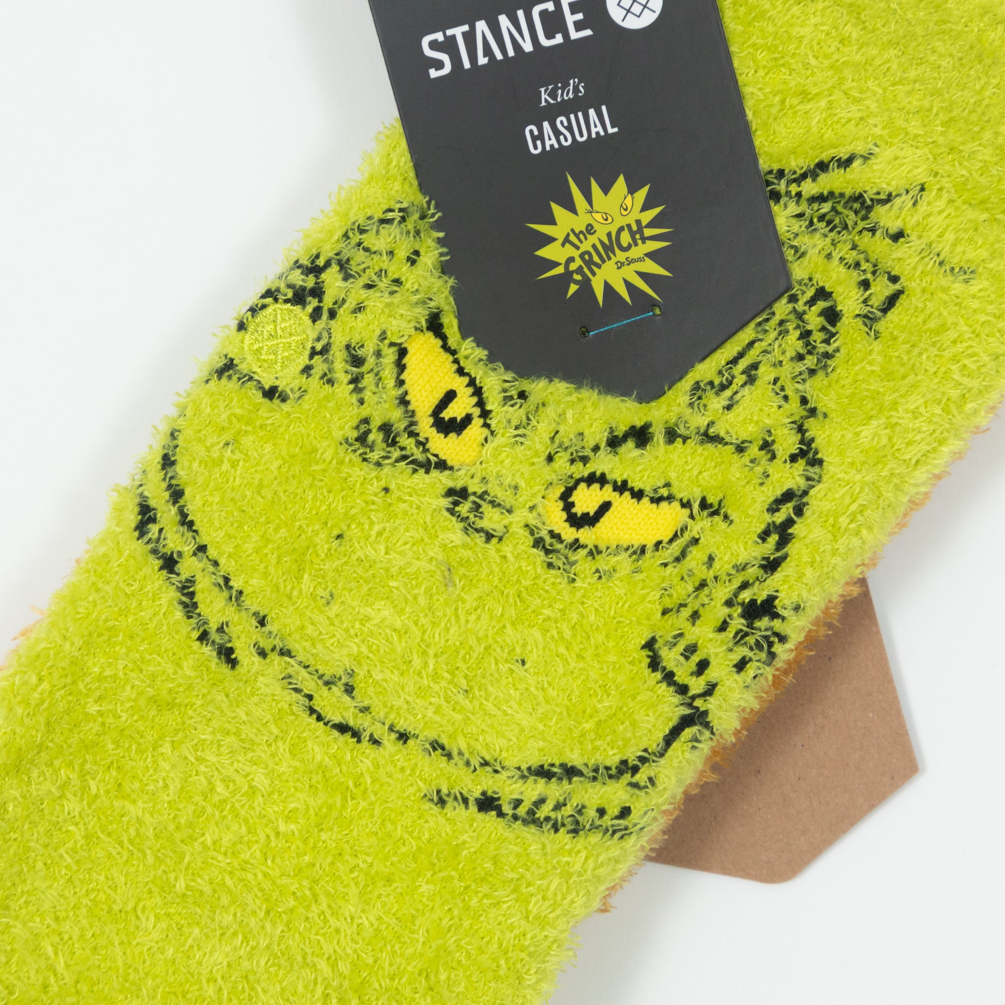 Kids STANCE X THE GRINCH Max & Grinch Socks in GREEN