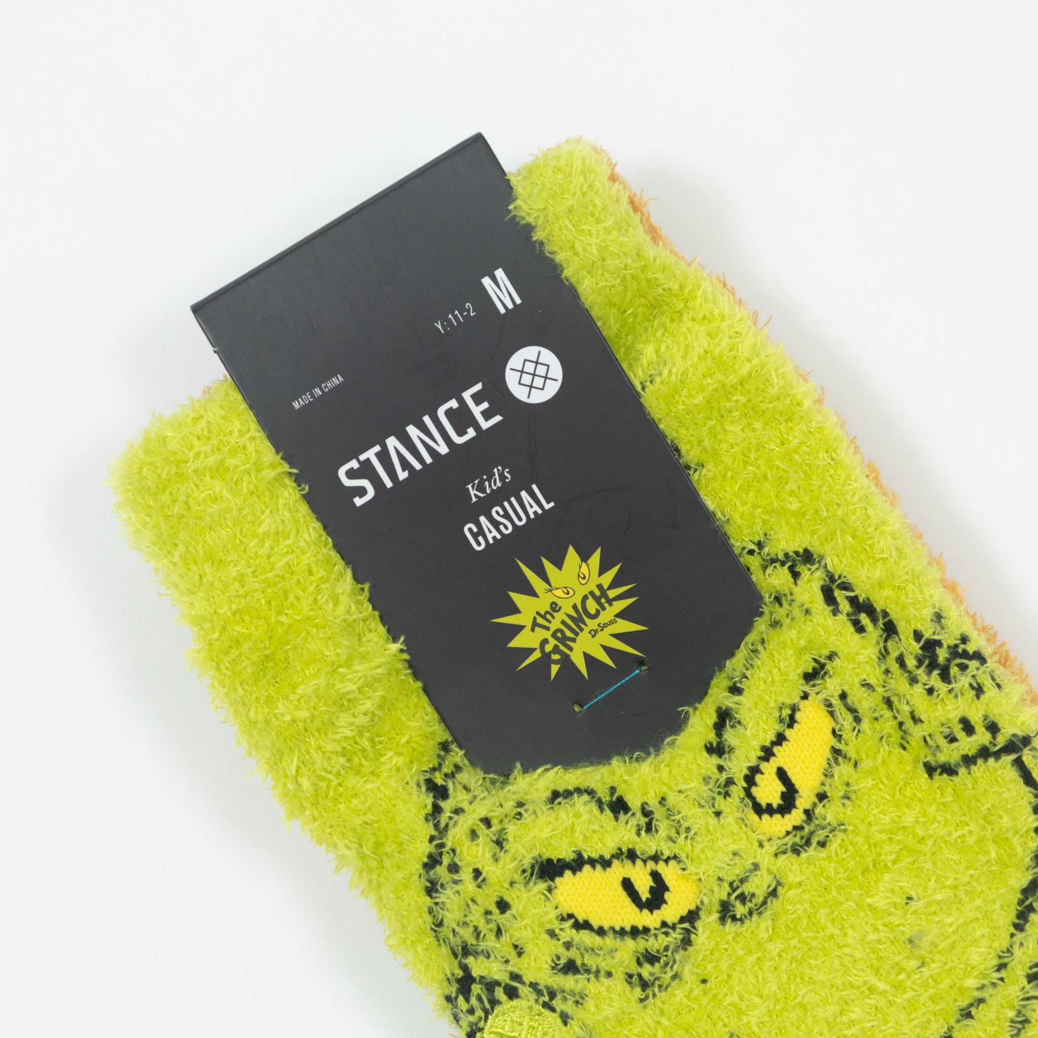 Kids STANCE X THE GRINCH Max & Grinch Socks in GREEN