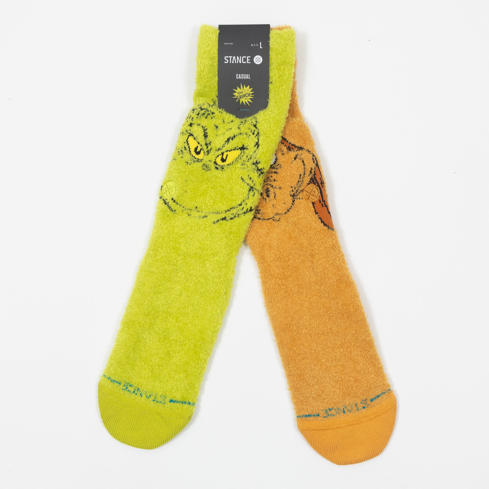 STANCE X THE GRINCH Max & Grinch Socks in GREEN
