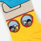HAPPY SOCKS X THE BEATLES Yellow Submarine Socks in YELLOW & BLUE