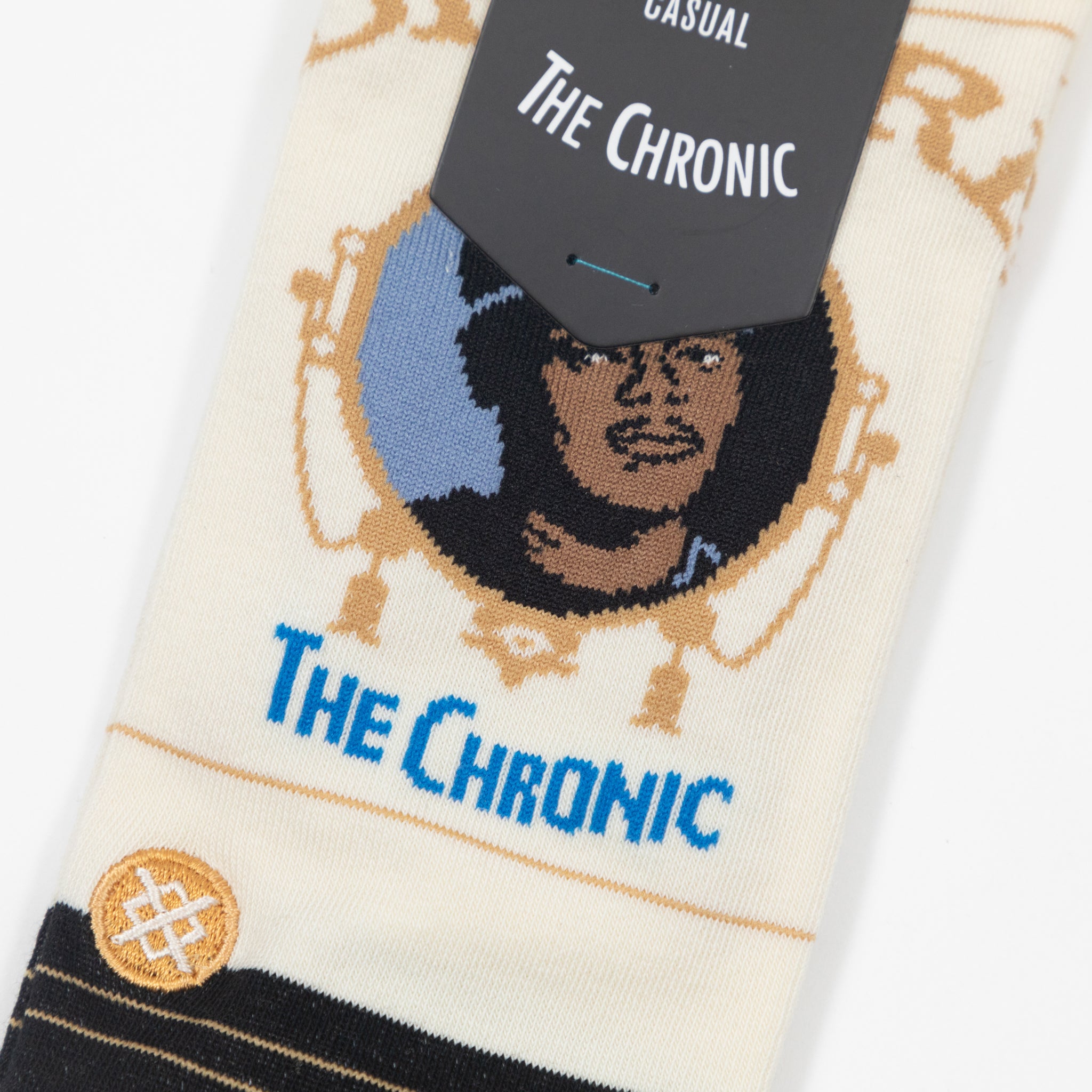 STANCE X THE CHRONIC Crew Socks in BLACK