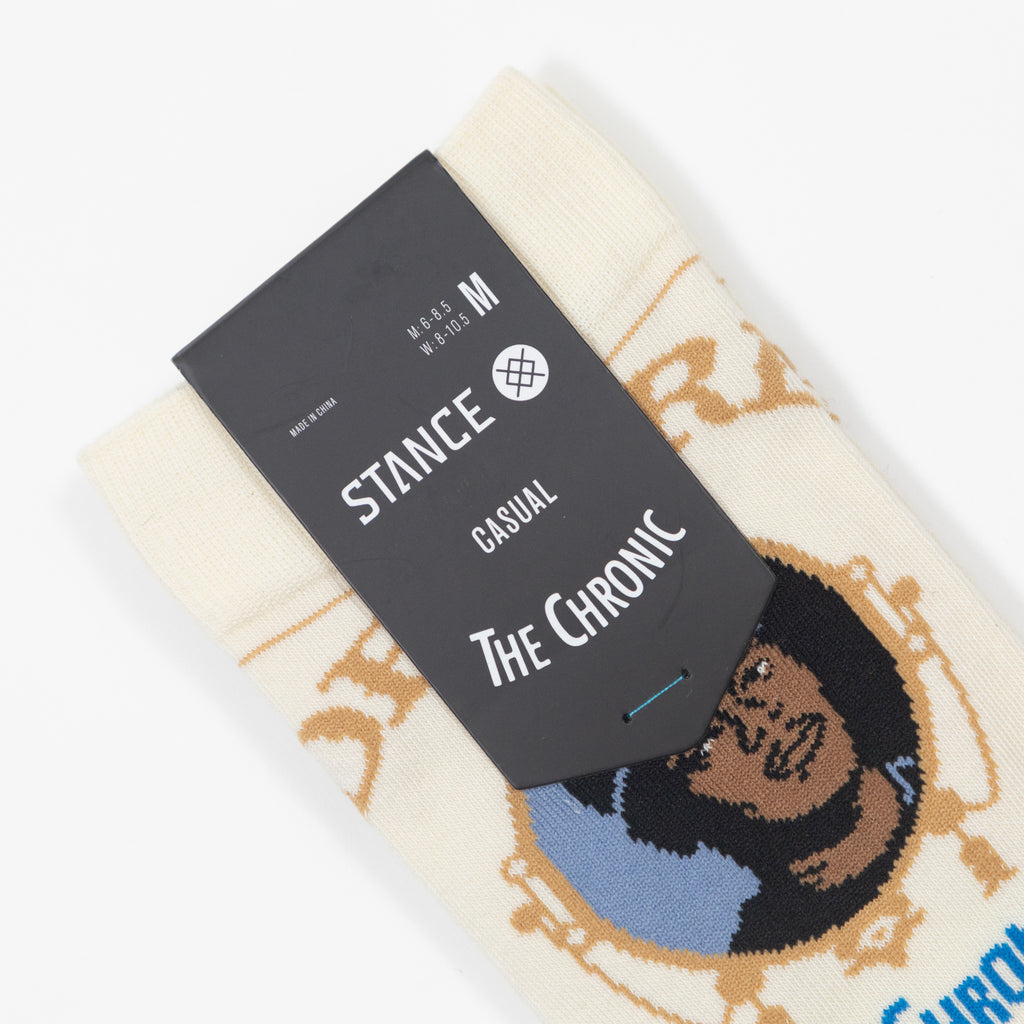 STANCE X THE CHRONIC Crew Socks in BLACK