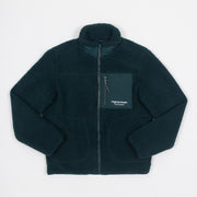 JACK & JONES Teddy Jacket in TEAL GREEN