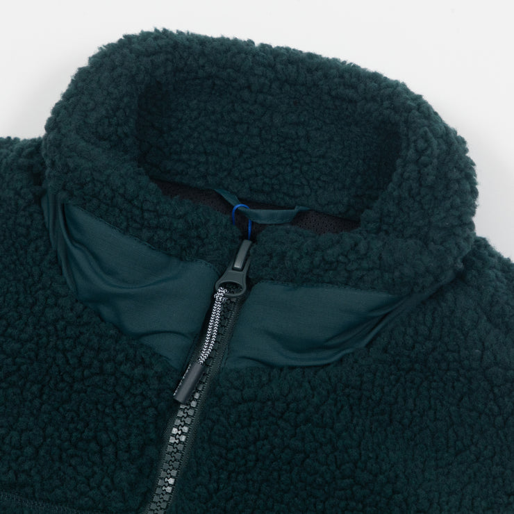 JACK & JONES Teddy Jacket in TEAL GREEN