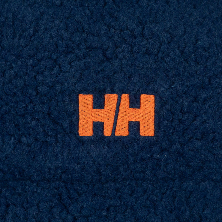 HELLY HANSEN Teddy Pile Jacket in NAVY