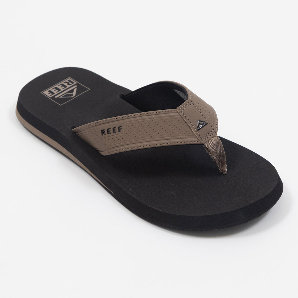 REEF The Layback Sandals in BLACK & BEIGE
