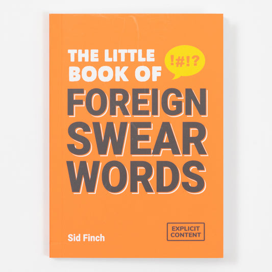 THE LITTLE BOOK OF FOREIGN swear words front cover