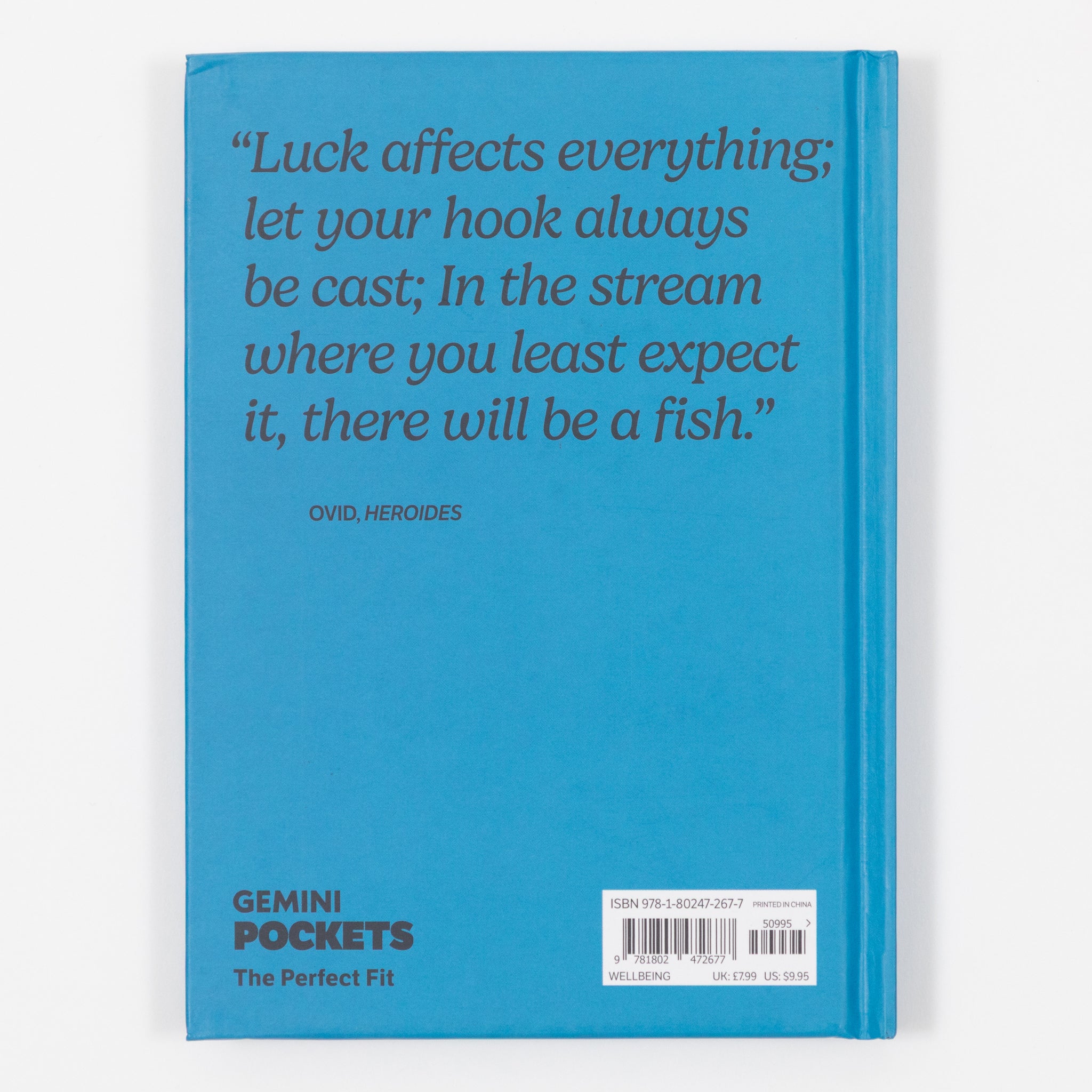 good luck book back cover blurb