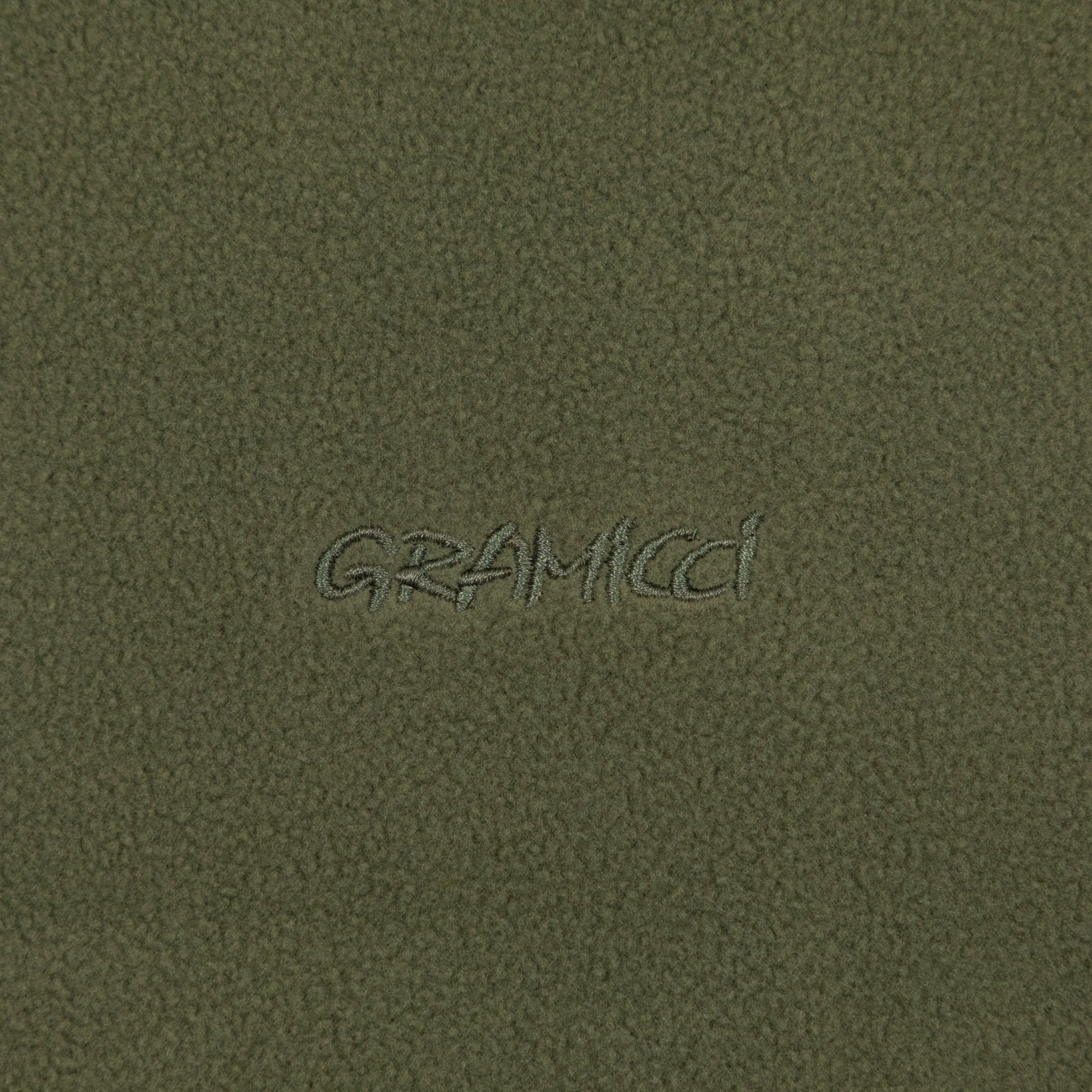 GRAMICCI Thermal Fleece Sweatshirt in OLIVE GREEN