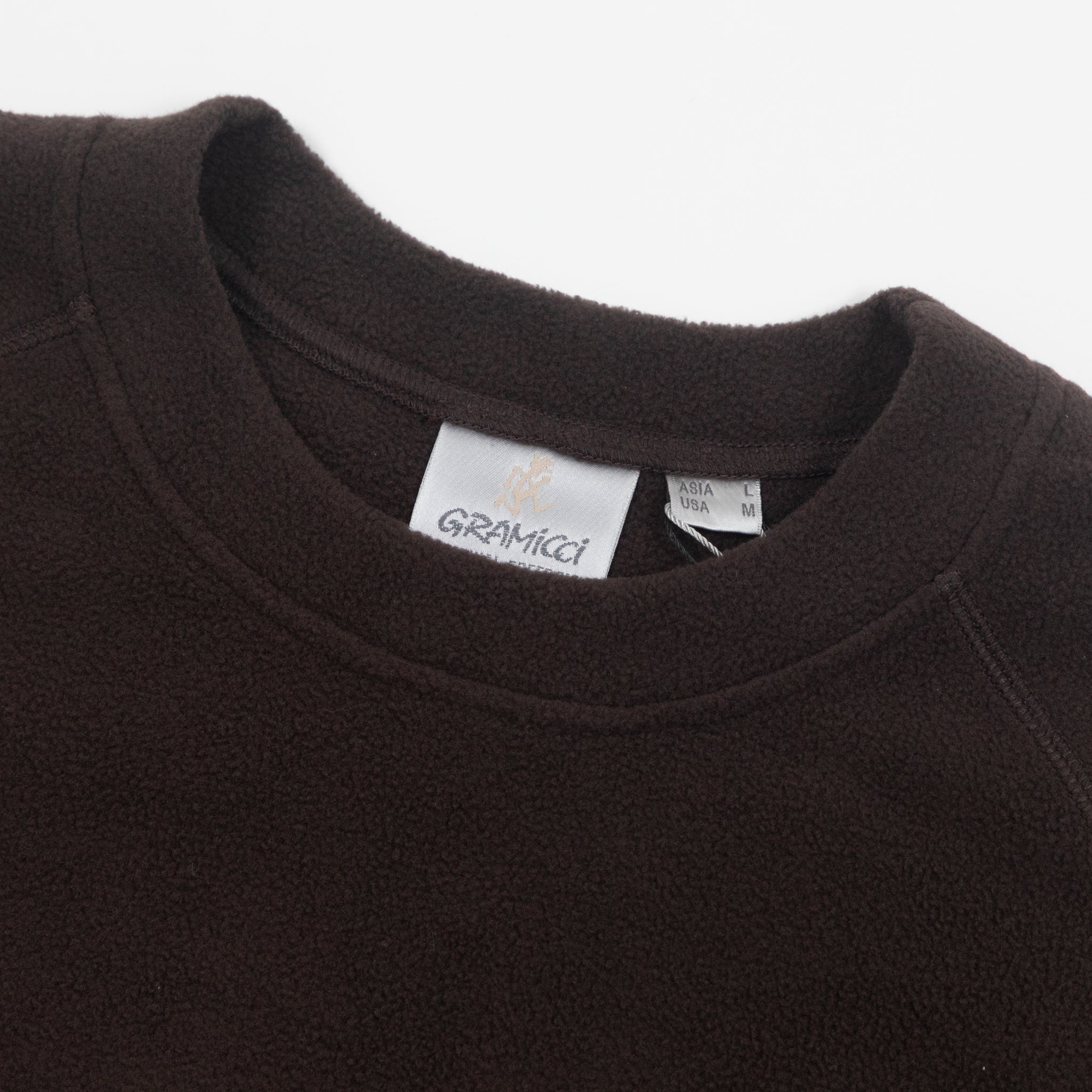 GRAMICCI Thermal Fleece Sweatshirt in TOBACCO