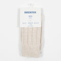 Womens BIRKENSTOCK Twist Thick Socks in CREAM
