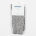 Womens BIRKENSTOCK Twist Thick Socks in LIGHT GRAY