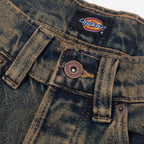 Womens DICKIES Thomasville Denim Pant in YELLOW FADE INDIGO