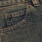 Womens DICKIES Thomasville Denim Pant in YELLOW FADE INDIGO