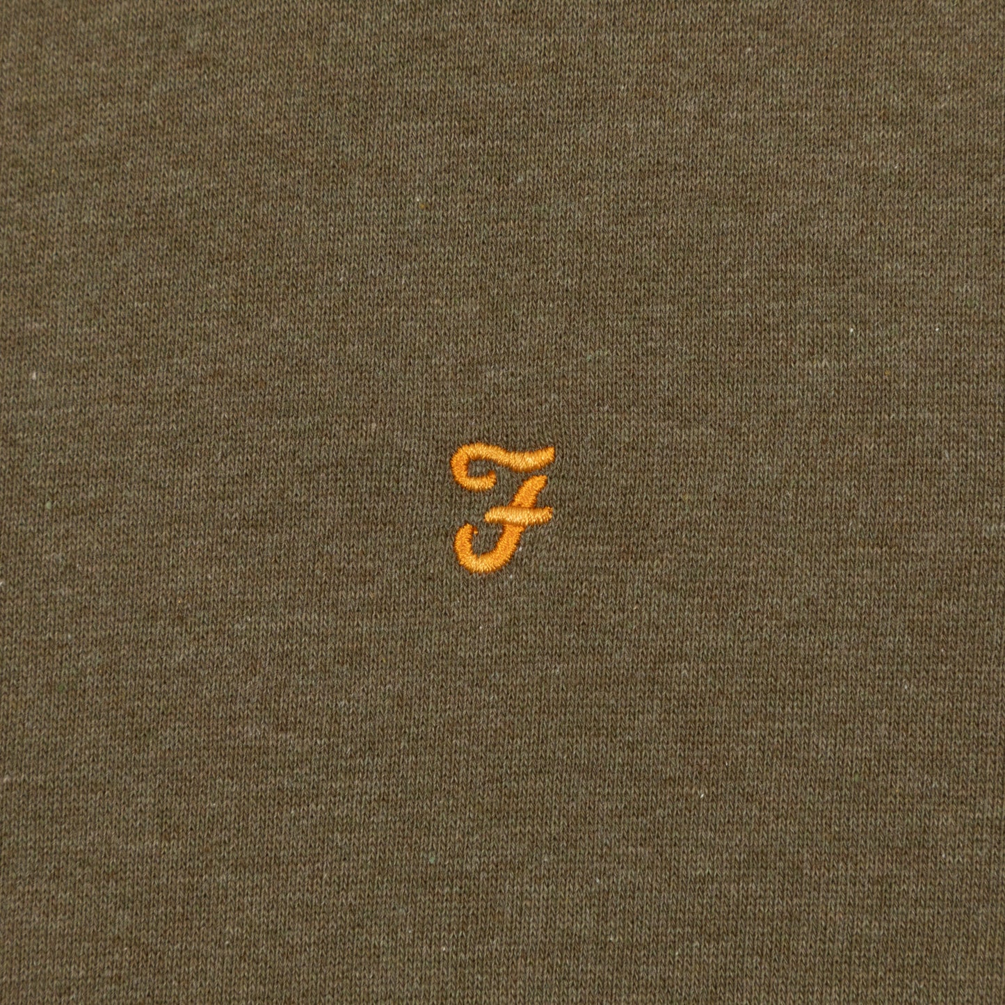 FARAH Tim Sweatshirt in GREEN