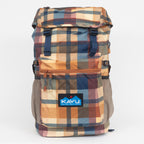 KAVU Timaru Backpack in CABIN PLAID