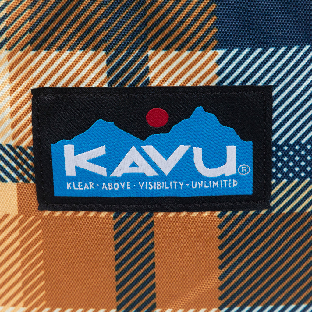 KAVU Timaru Backpack in CABIN PLAID