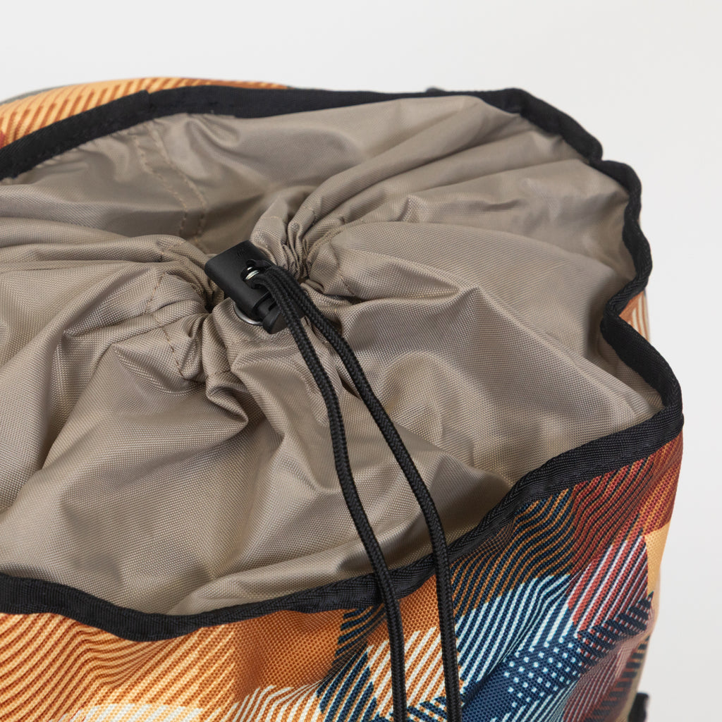 KAVU Timaru Backpack in CABIN PLAID