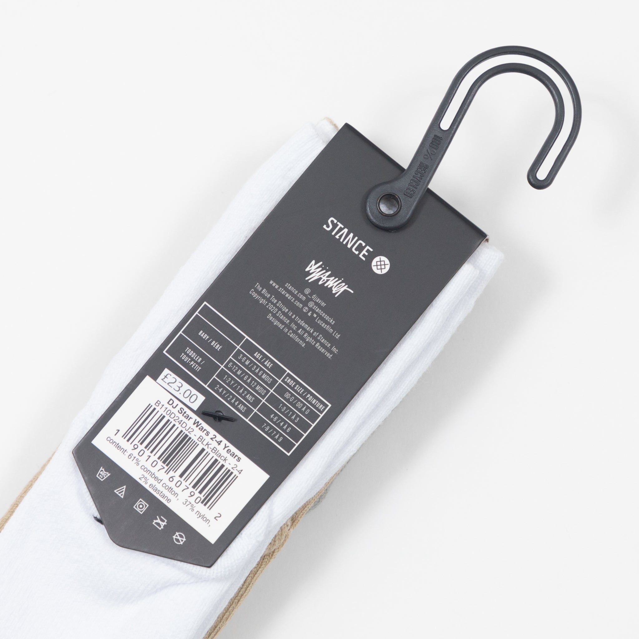 Toddlers STANCE X Star Wars 3 Pack Socks in GREY