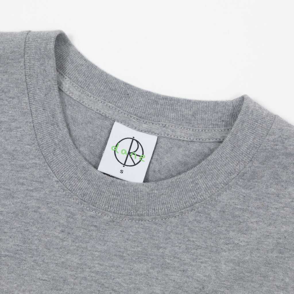 POLAR SKATE CO. Toilet Graphic T-Shirt in HEATHER GREY