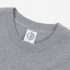 POLAR SKATE CO. Toilet Graphic T-Shirt in HEATHER GREY