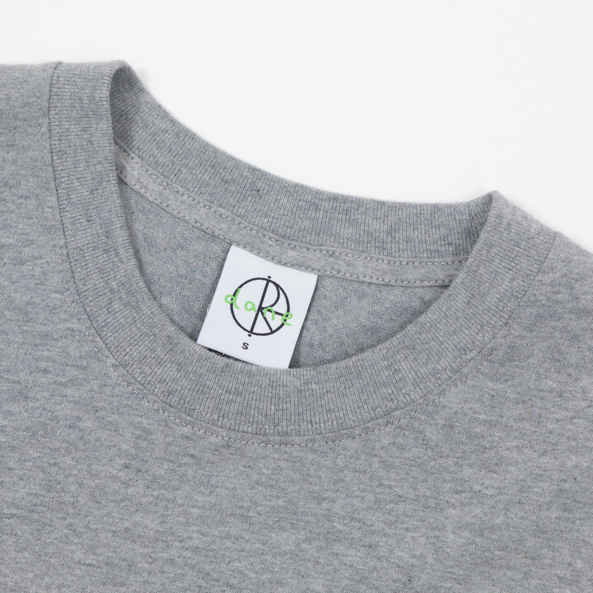 POLAR SKATE CO. Toilet Graphic T-Shirt in HEATHER GREY