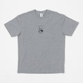 POLAR SKATE CO. Toilet Graphic T-Shirt in HEATHER GREY