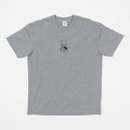 POLAR SKATE CO. Toilet Graphic T-Shirt in HEATHER GREY