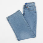 Womens JJXX Tokyo Wide Leg Jeans in MID BLUE