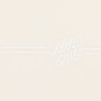 SANTA CRUZ Tonal Opus Dot Stripe T-Shirt in CREAM