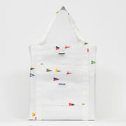 PARLEZ Topaz Tote in WHITE