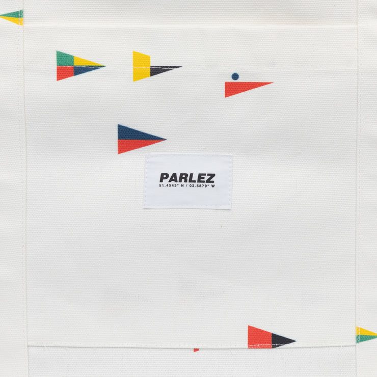 PARLEZ Topaz Tote in WHITE