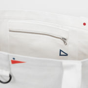 PARLEZ Topaz Tote in WHITE