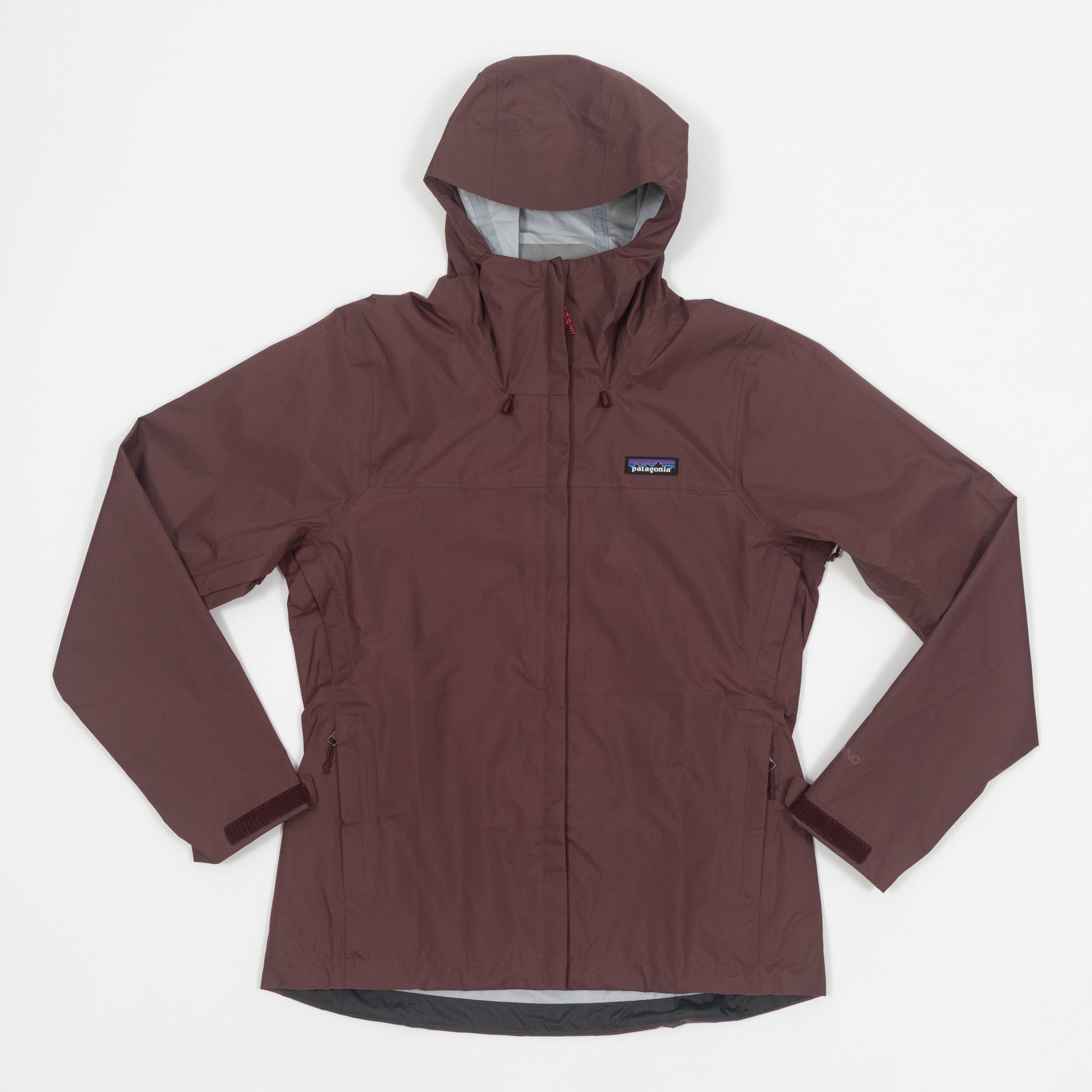 Womens PATAGONIA Torrentshell 3L Rain Jacket in DARK RUBY