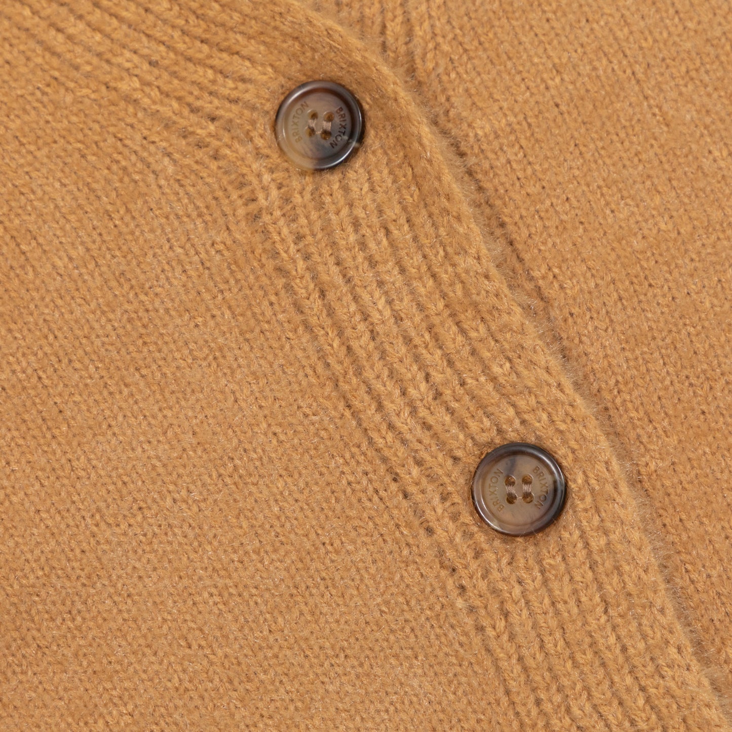 Womens BRIXTON Town Cardigan in TAN