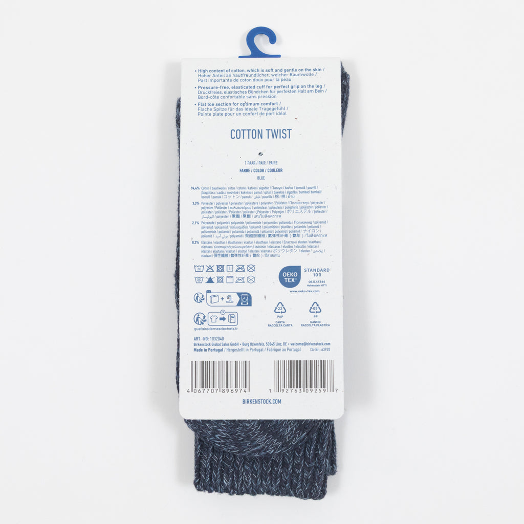 BIRKENSTOCK Twist Thick Socks in BLUE
