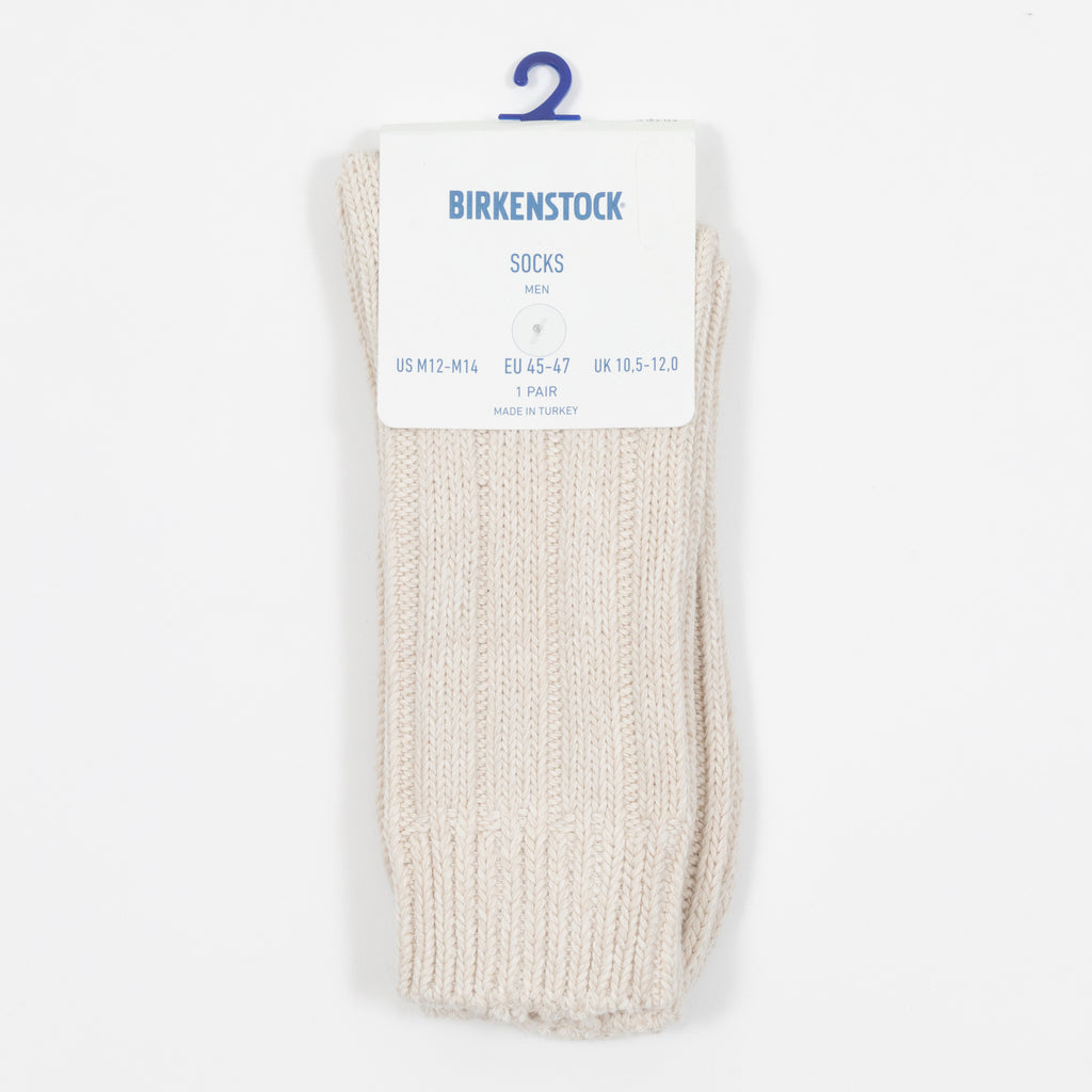 BIRKENSTOCK Twist Thick Socks in CREAM